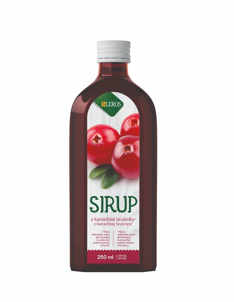LEROS SIRUP KANADSKA BRUSNICA 250ML 1×250 ml, sirup