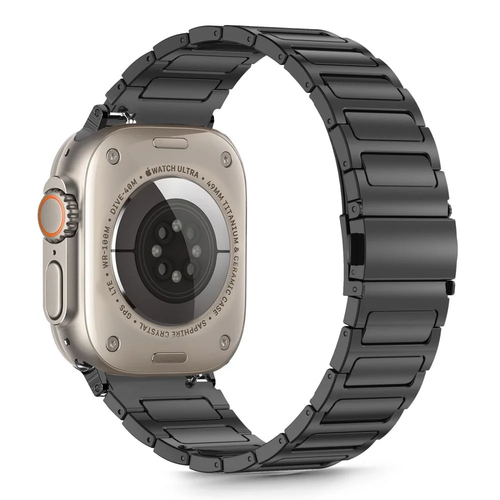 Tech-Protect Stainless remienok na Apple Watch 44/45/46/49mm, black