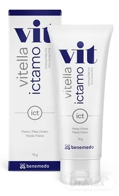 Vitella Ictamo 1×75 g, pasta na kožu