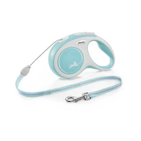 Flexi New Comfort M Lanko 8m/20kg Svetlomodré 1×20 kg
