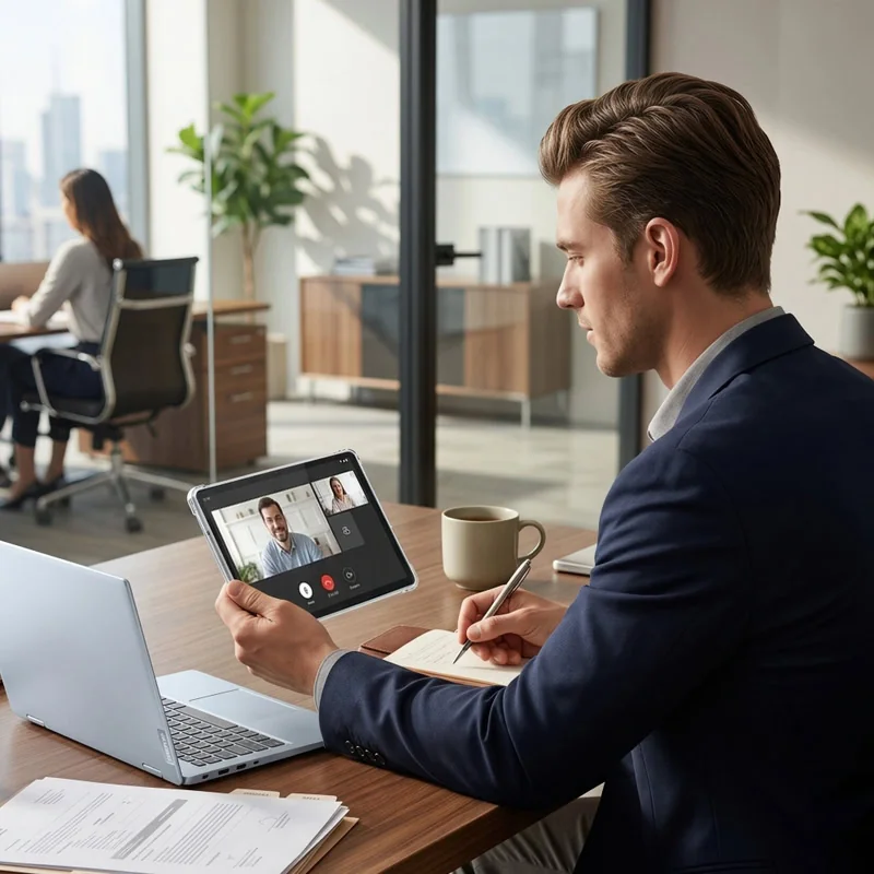 Tech-Protect FlexAir kryt na Lenovo Idea Tab K11 gen 2 11'', priesvitný
