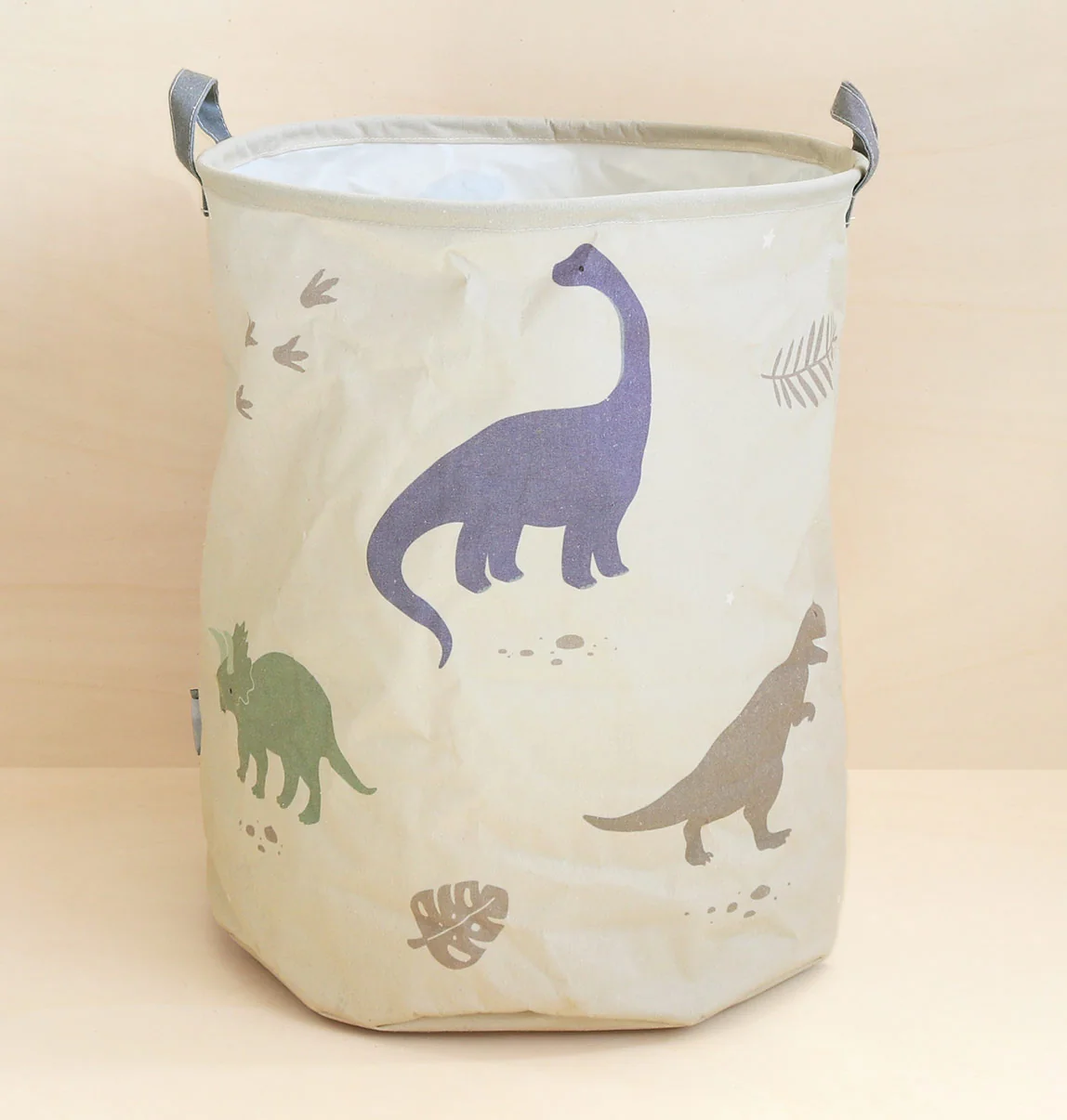 A Little Lovely Company - úložný kôš na hračky - dinosaury