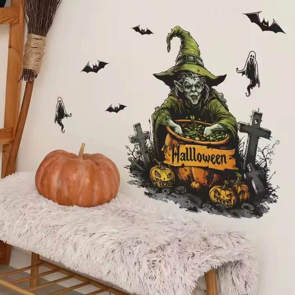 Samolepka na stenu/Tapeta Halloween