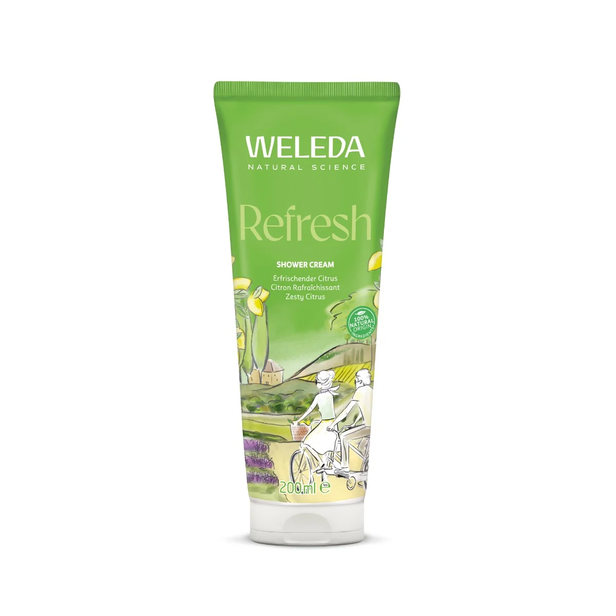 WELEDA REFRESH Citrusový sprchovací krém 200 ml