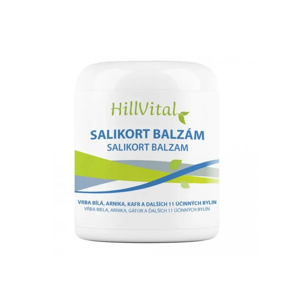 Hillvital Salikort balzam 250 ml na zmiernenie zápalu Objem: 250 ml