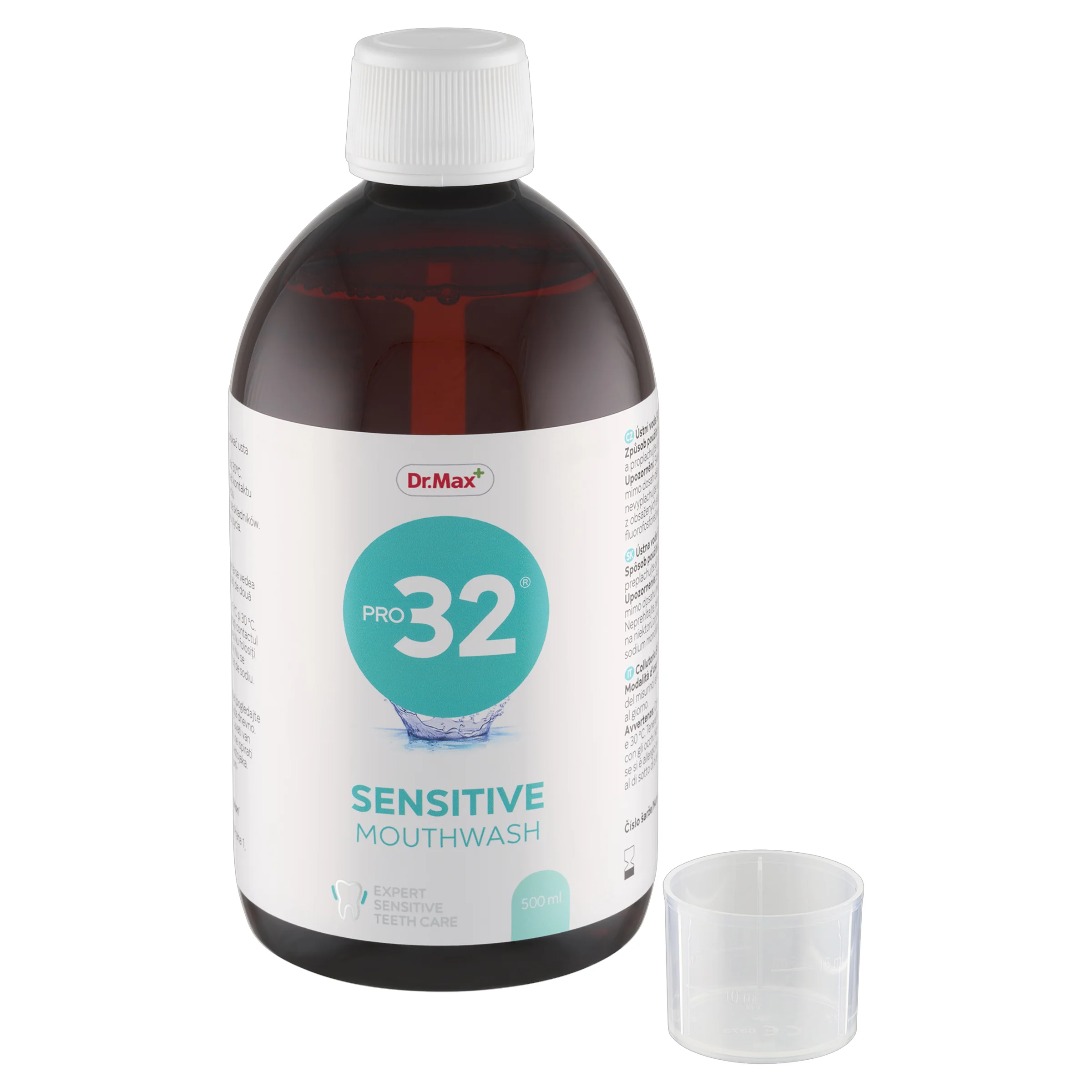 Dr. Max PRO32 Mouthwash Sensitive 1×500 ml, ústna voda sensitive