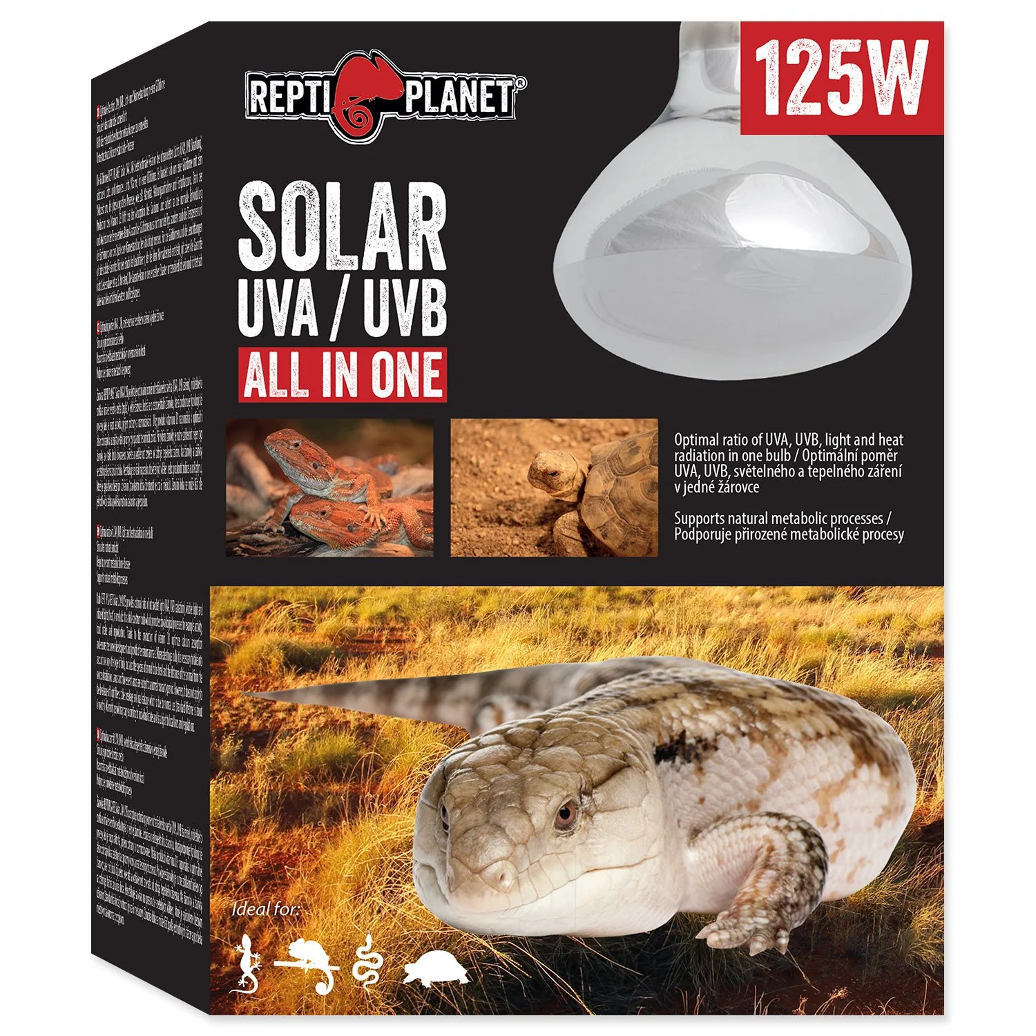 Žiarovka Solar UVA & UVB 125W 125W