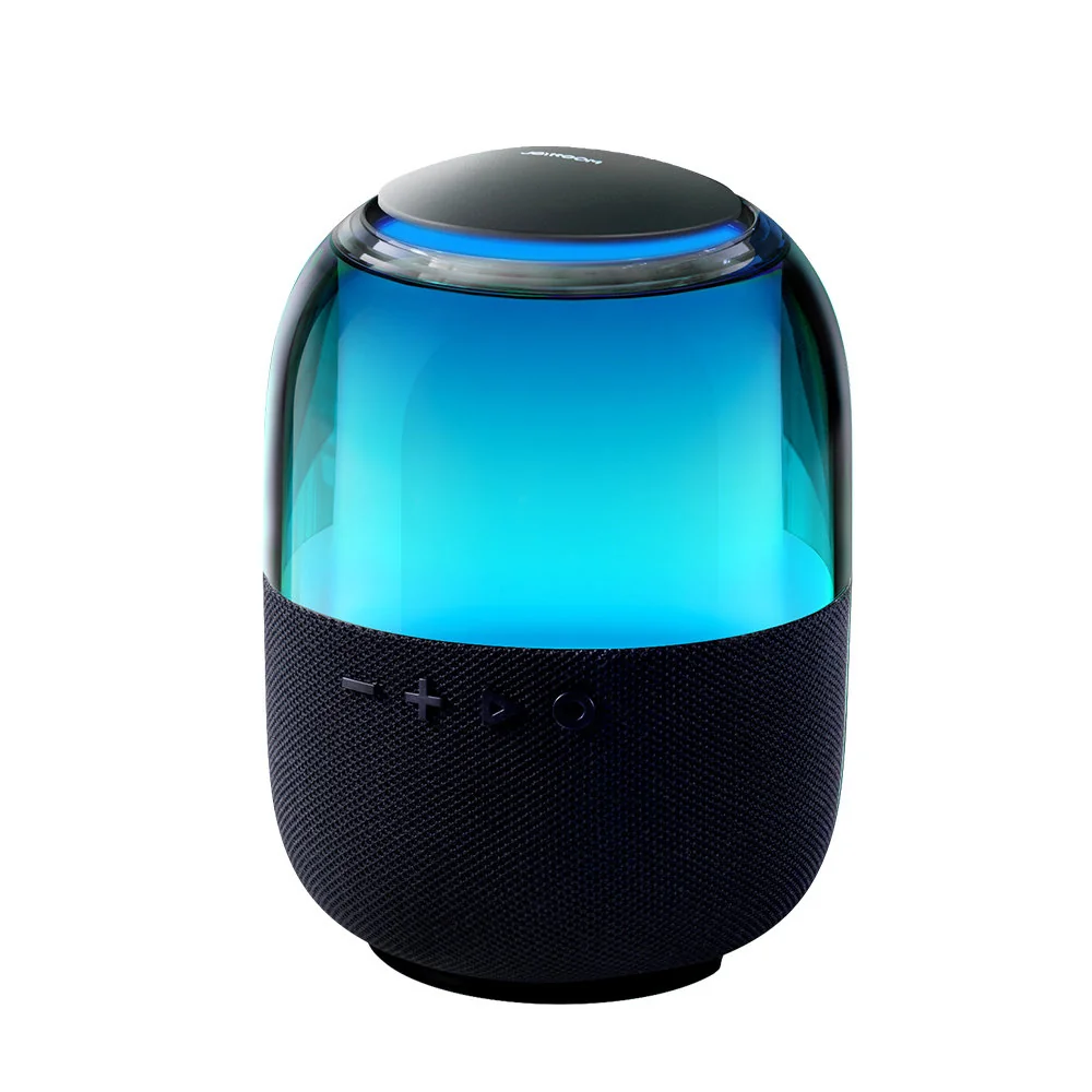 Joyroom JR-ML05 bezdrôtový reproduktor RGB, čierny 8W, USB Type-C, TF Slot