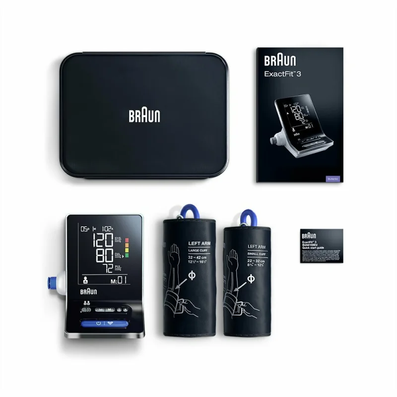 Braun ExactFit 3 BUA6150 ramenný tlakomer s 2 manžetami