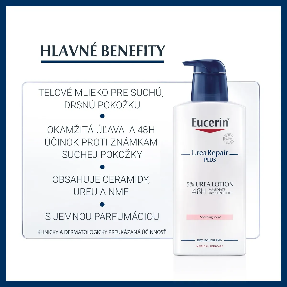 Eucerin UreaRepair PLUS Telové mlieko 1×400 ml, telové mlieko