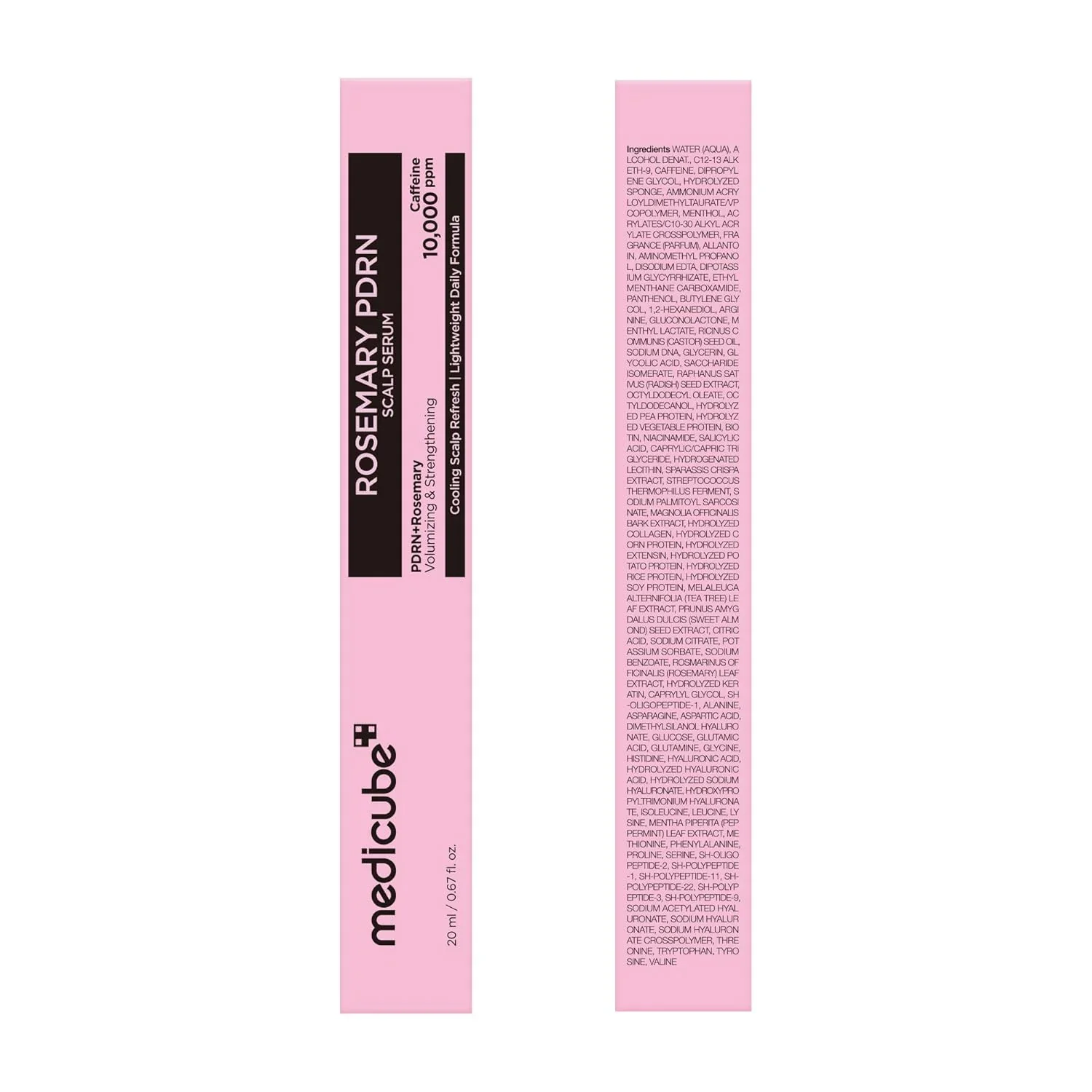 MEDICUBE Rosemary PDRN Scalp Serum Sérum na pokožku hlavy s PDRN, kofeínom a rozmarínom 20ml