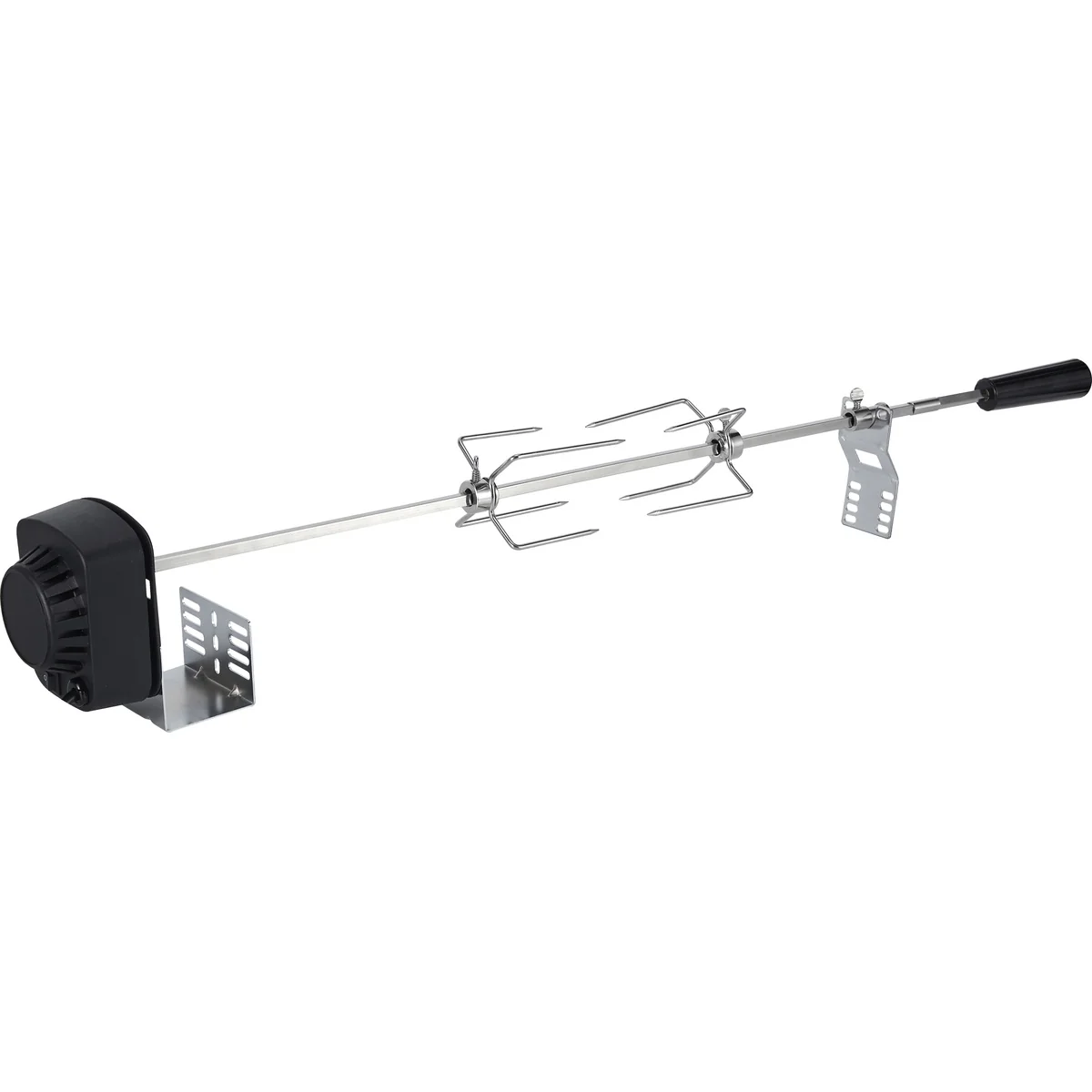 Strend Pro elektrická grilovacia ihla SP-P01, 1 ks 230 V, s motorčekom, ražeň na opekanie, 64 cm