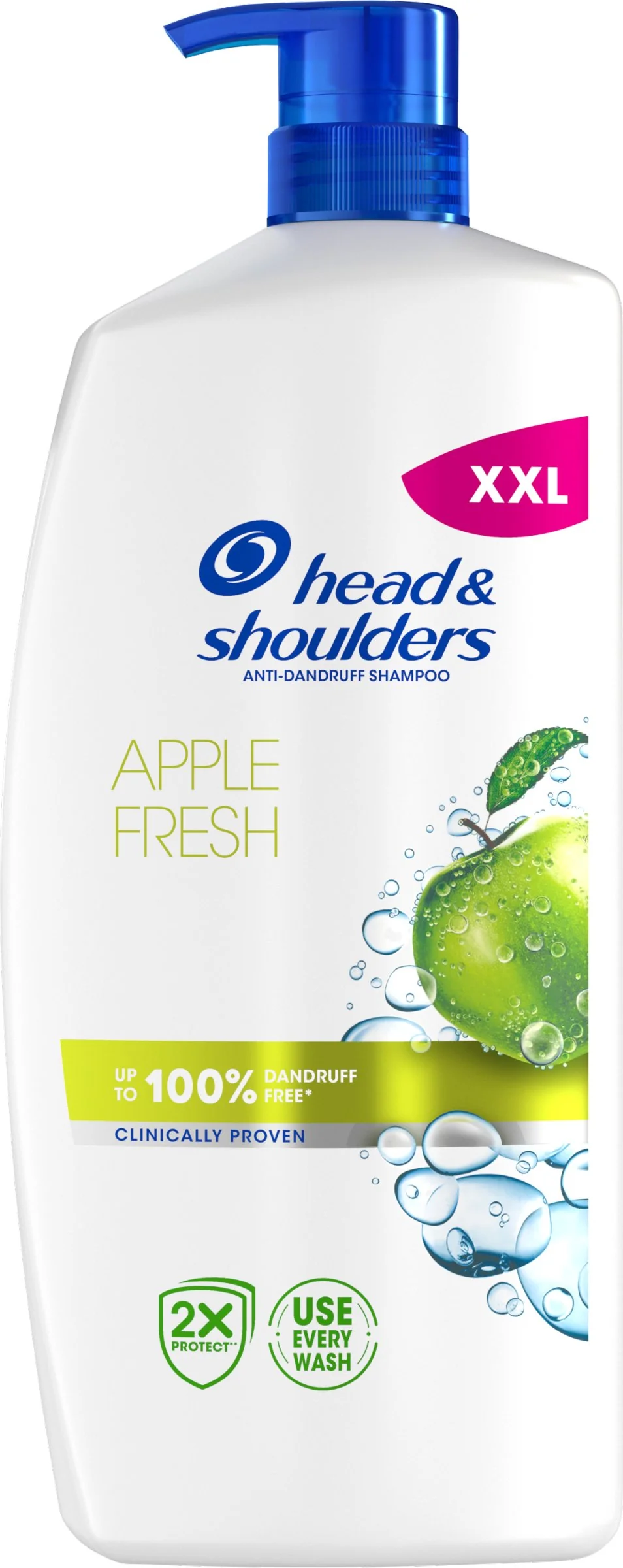 H&S SHP APPLE FRESH 800ML 1×800 ml, šampón proti lupinám