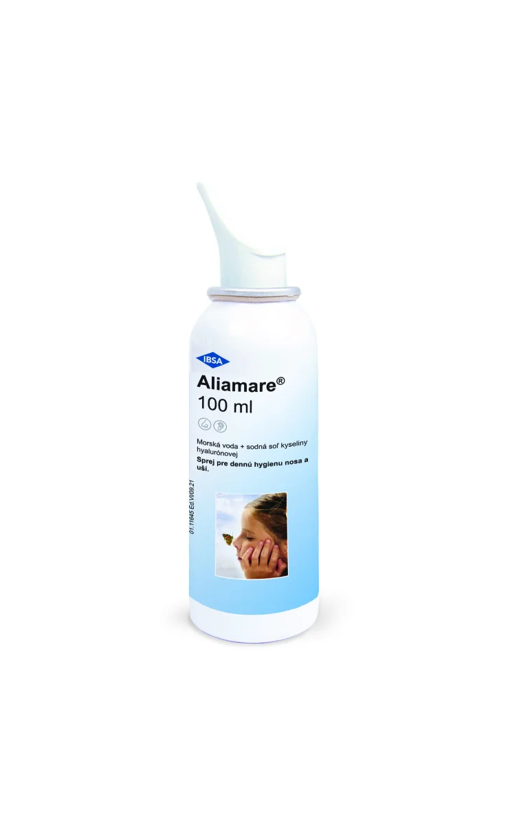 ALIAMARE 1×100 ml, roztok izotonický aerosolový