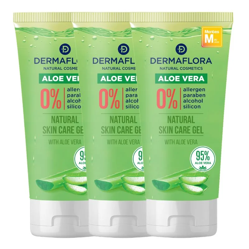 3 ks DERMAFLORA - ALOE VERA gél