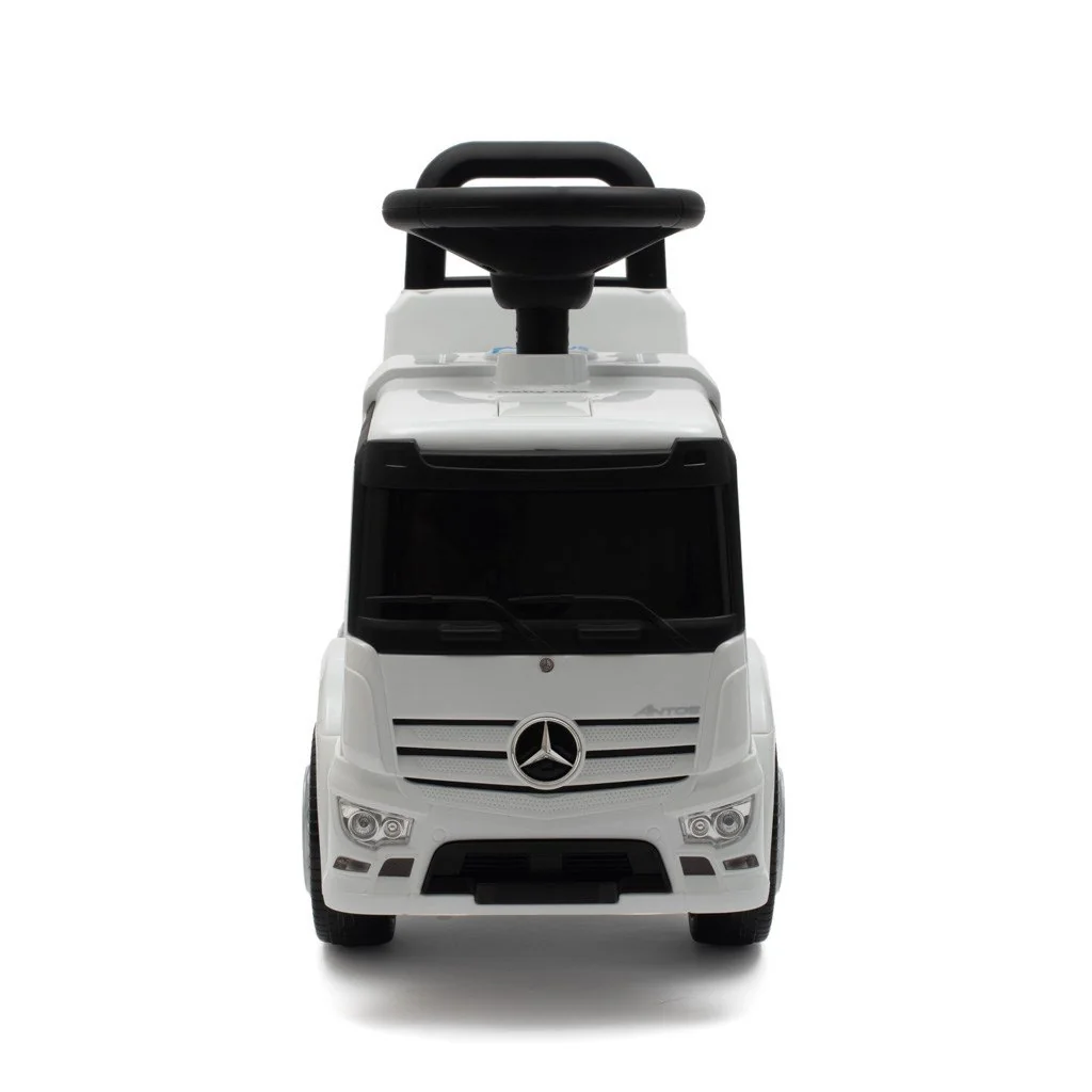 Detské odrážadlo so zvukom Mercedes Baby Mix KAMIÓN biele ,