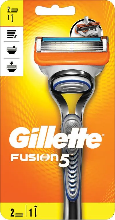 Gillette Fusion Strojček + 2 hlavice