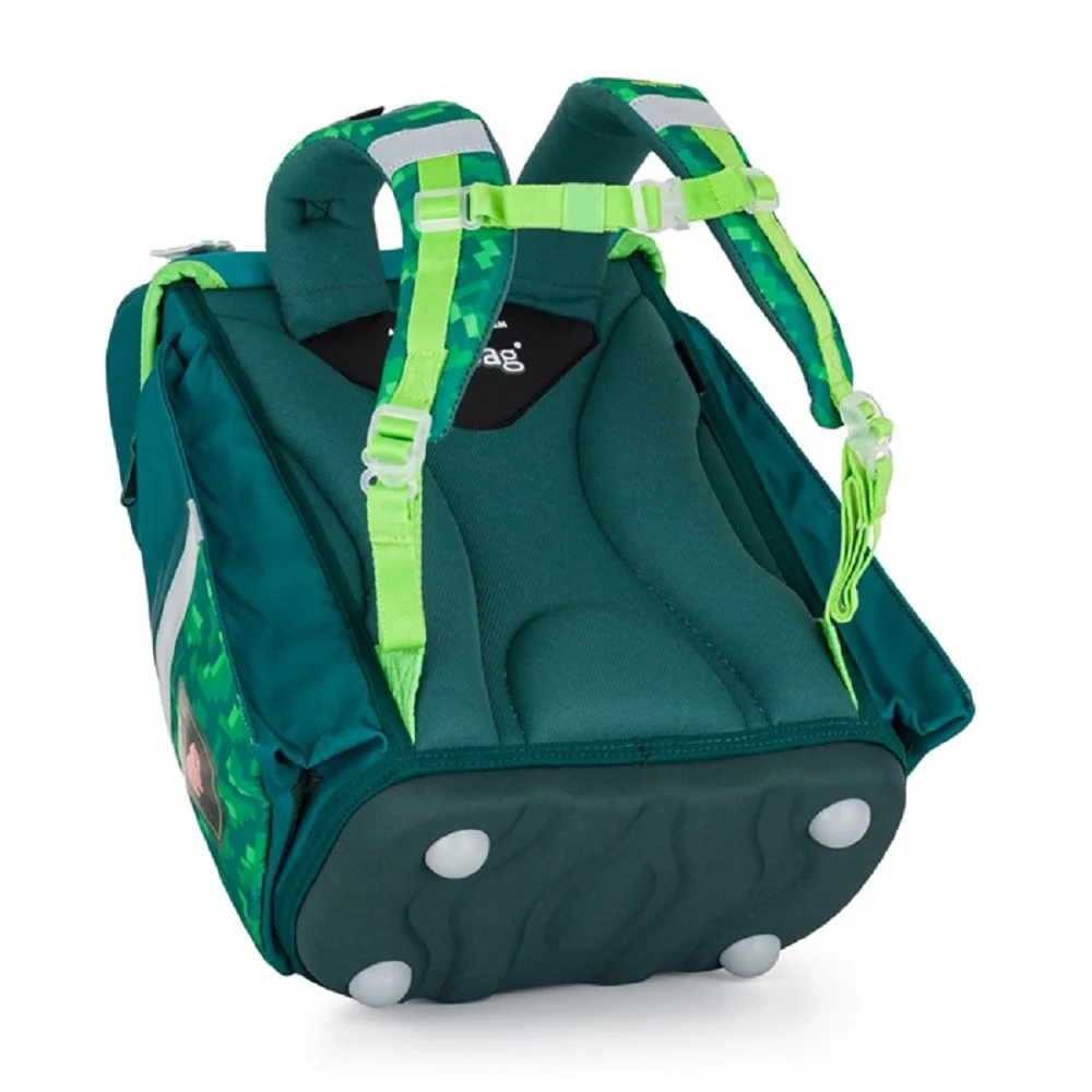 Školská aktovka Playworld Premium Light Modrá, ergonomická