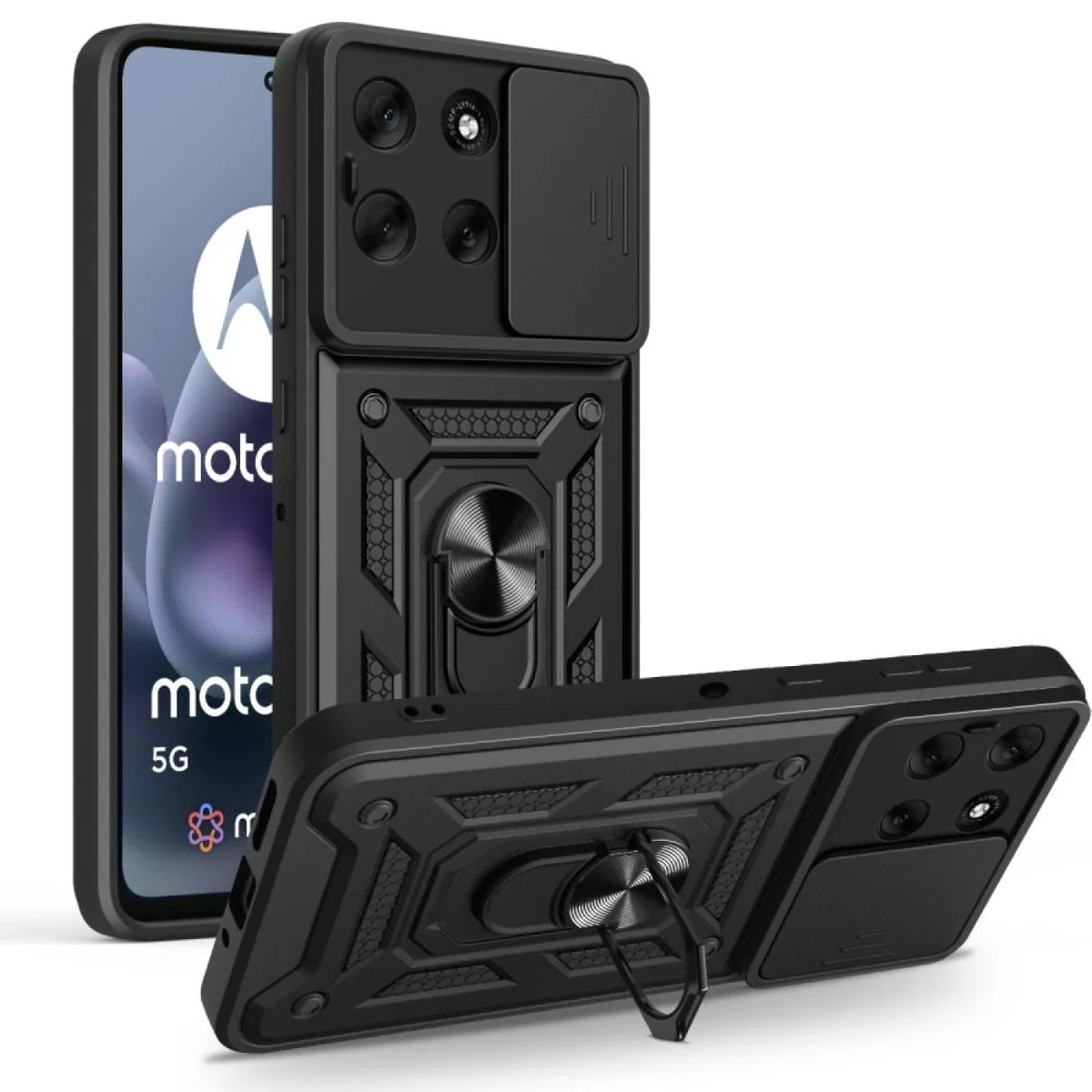 Obal Tech-Protect CamShield Pro pre Motorola Moto G86 Čierna
