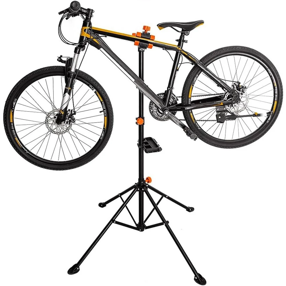 MG Bike Stand stojan na bicykel, čierny / oranžový
