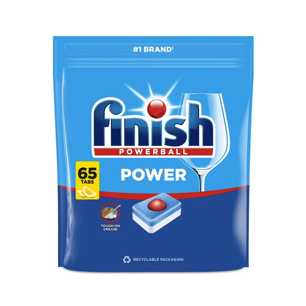 Finish Power tablety do umývačky riadu - Lemon 65 ks