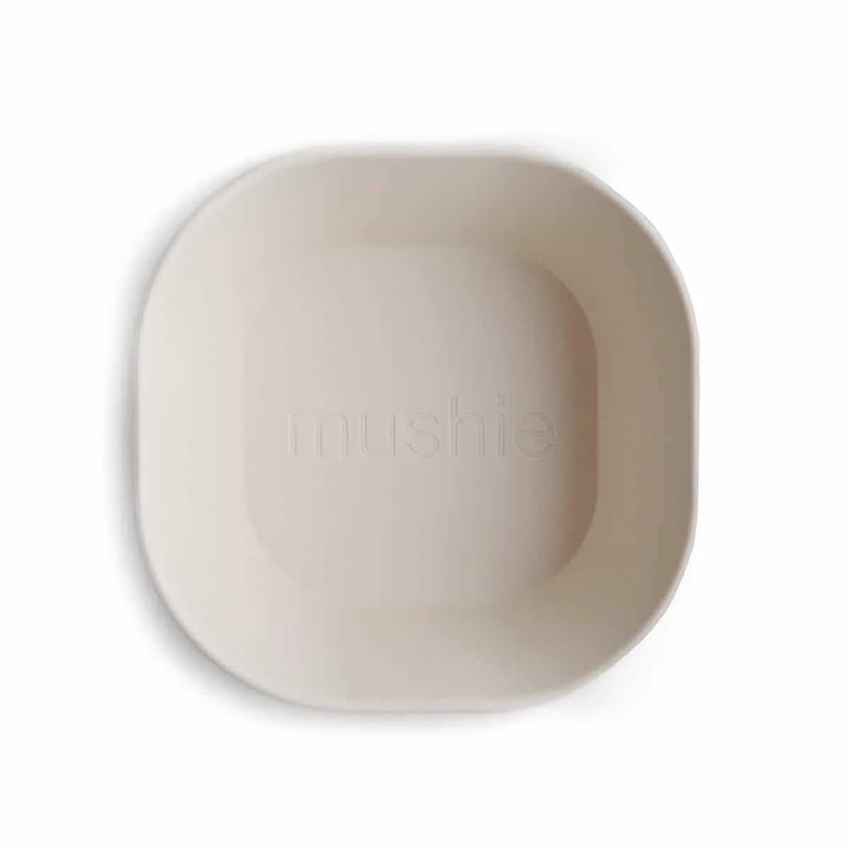 Mushie hranatá miska 2 ks Cloud