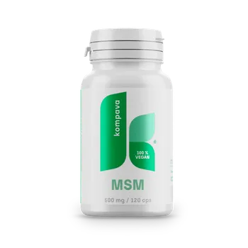 kompava MSM 500 mg 1×20 cps, výživový doplnok
