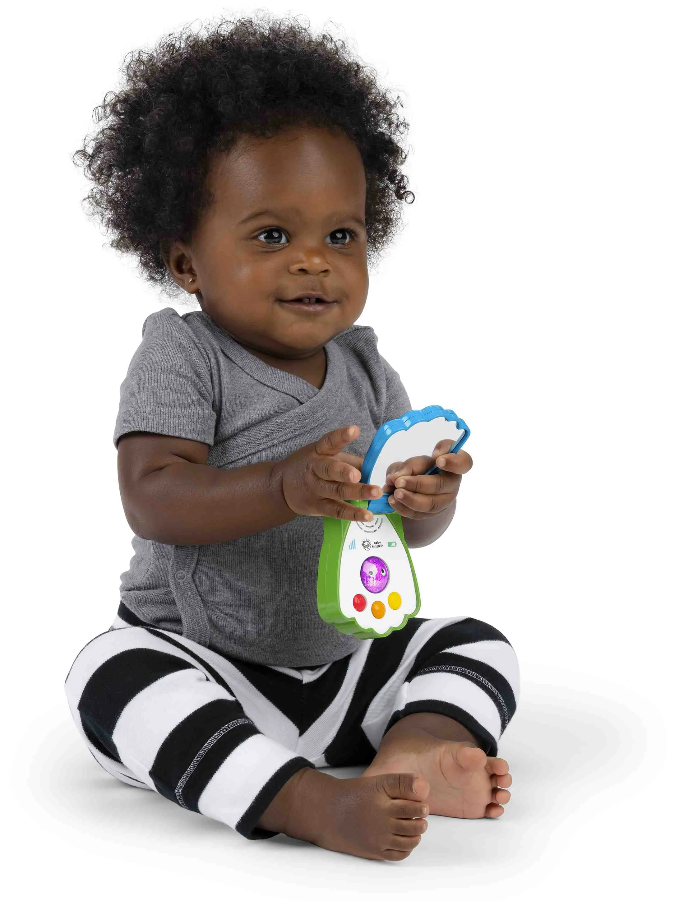 BABY EINSTEIN Hračka hudobná telefón Shell Phone™ 6m+ 1×1 ks, hračka pre deti