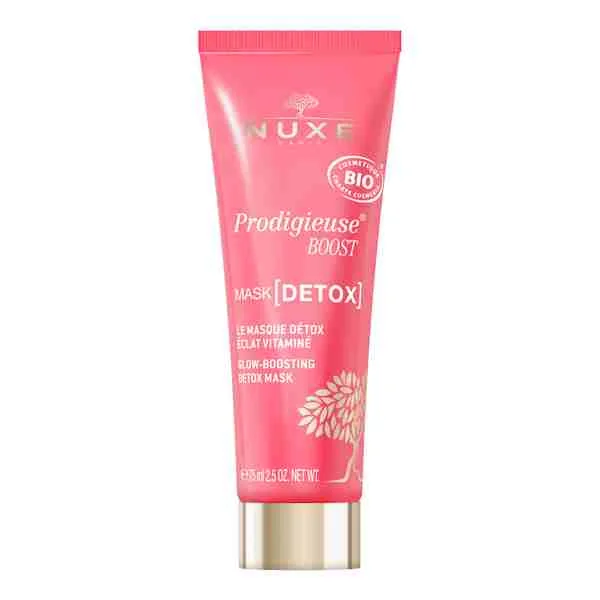 Nuxe Prodigieuse Boost BIO Rozjasňujúca detoxikačná maska 1×75 ml, rozjasňujúca maska