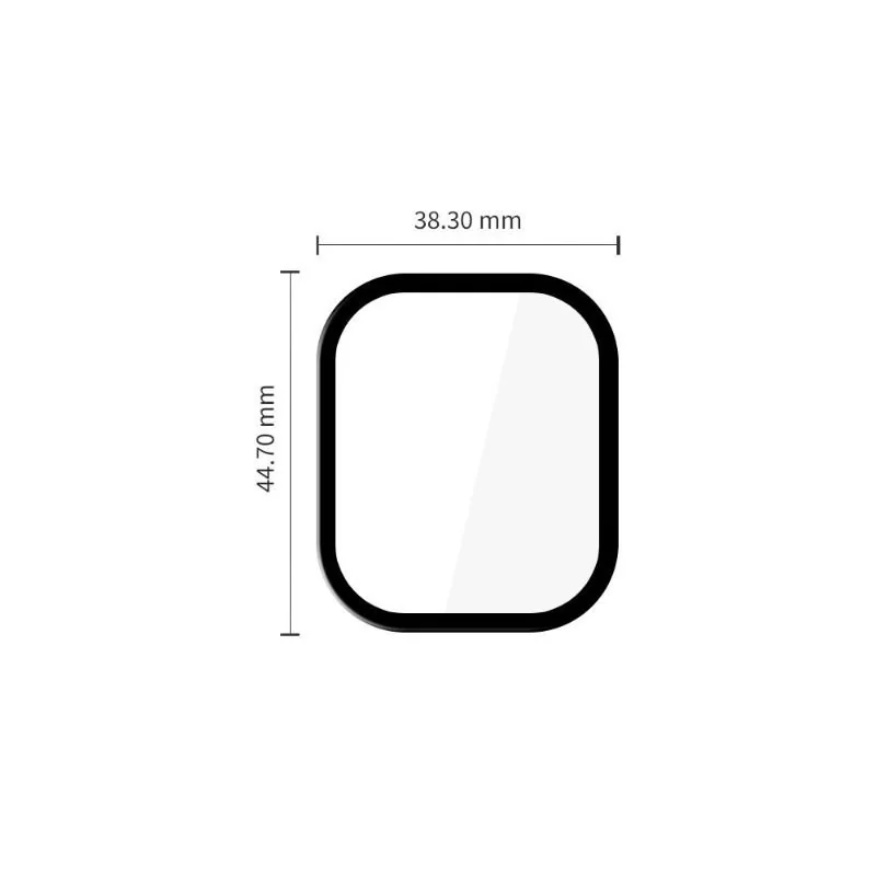 Tech-Protect Glass Flex 2x ochranné sklo na Xiaomi Redmi Watch 6, čierne ne