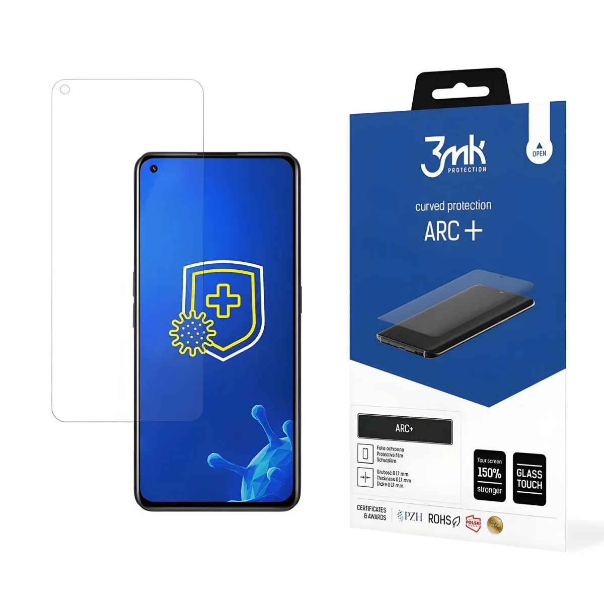 Ochranná fólia pre Xiaomi Redmi Note 14 Pro 5G Transparentná, 3mk