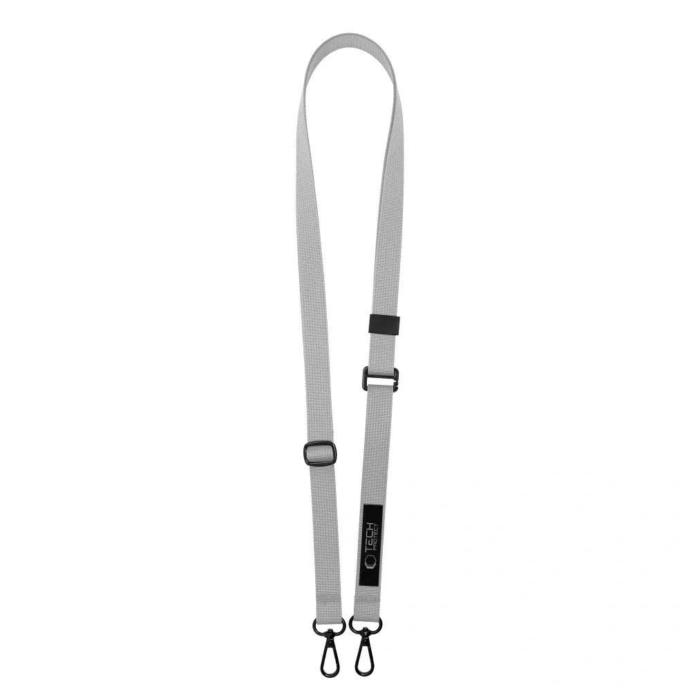 Tech-Protect Rope Crossbody šnúrka na mobil, sivá