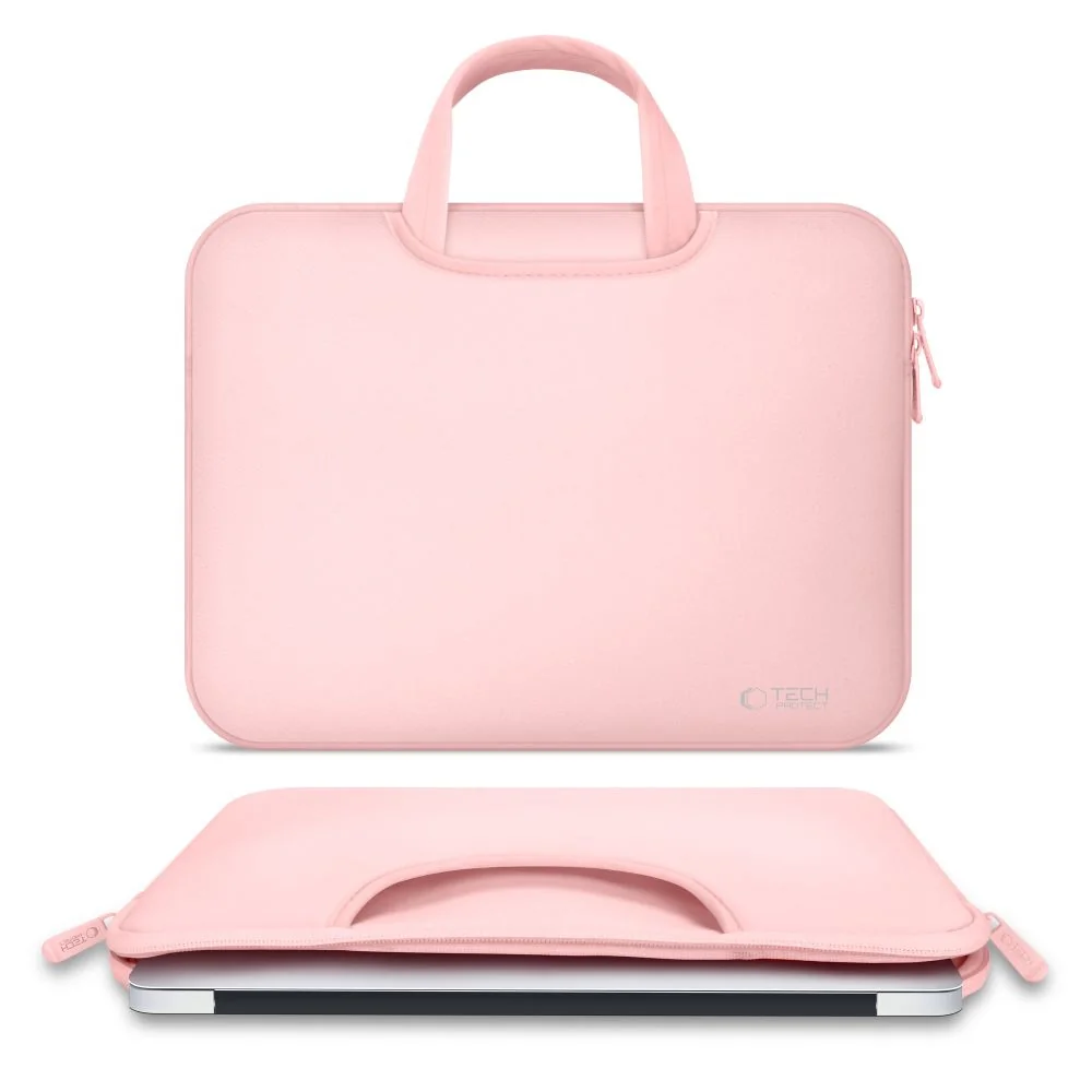 Tech-Protect Neopren taška na notebook 13-14'', ružová