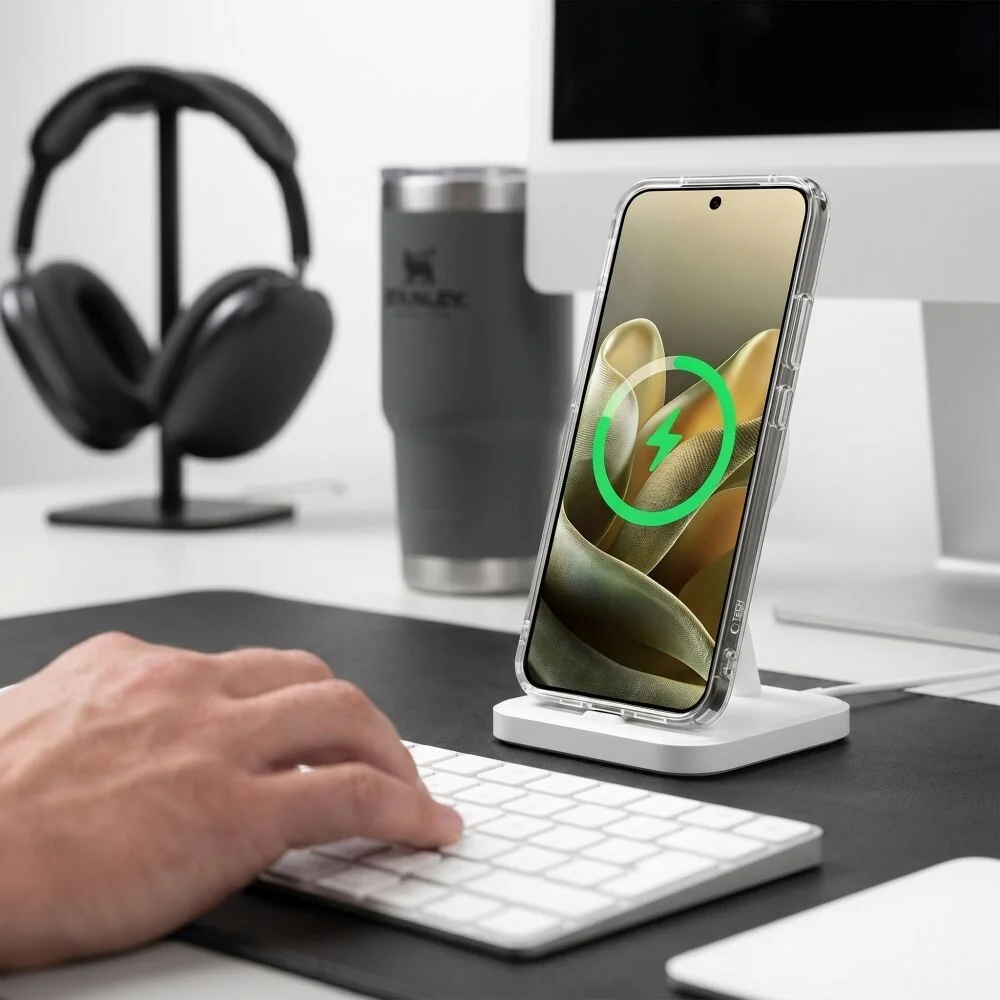 Tech-Protect FlexAir Hybrid MagSafe kryt na Motorola Edge 70 Pro 5G, priesvitný