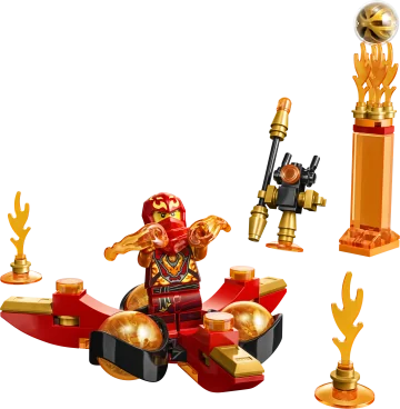 LEGO® NINJAGO® 71777 Kaiov dračí Spinjitzu útok 1×1 ks, lego stavebnica