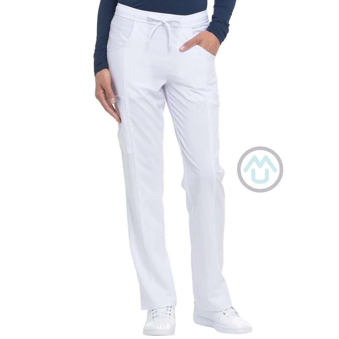 Dámske nohavice Dickies na zaväzovanie - biela XXS