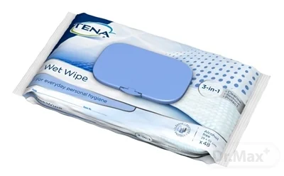TENA VLHČENÉ UTIERKY (Wet Wipe) 1×48 ks, vlhčené utierky