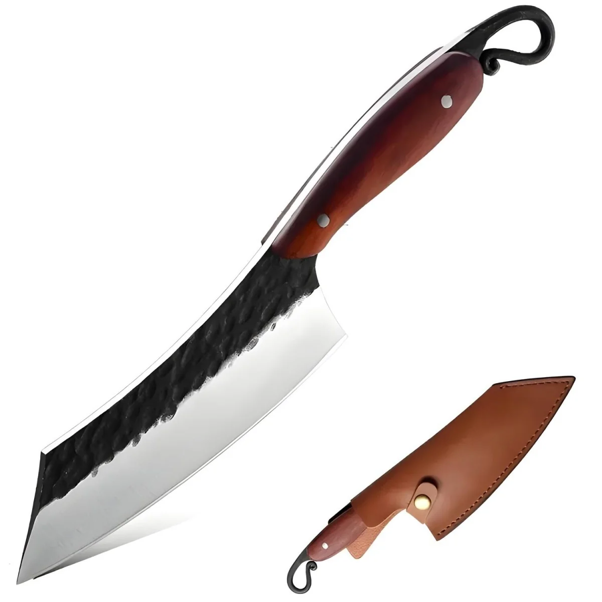 Kuchynský nôž Kurasiki Hnedá Knife-29cm, čepeľ 15cm