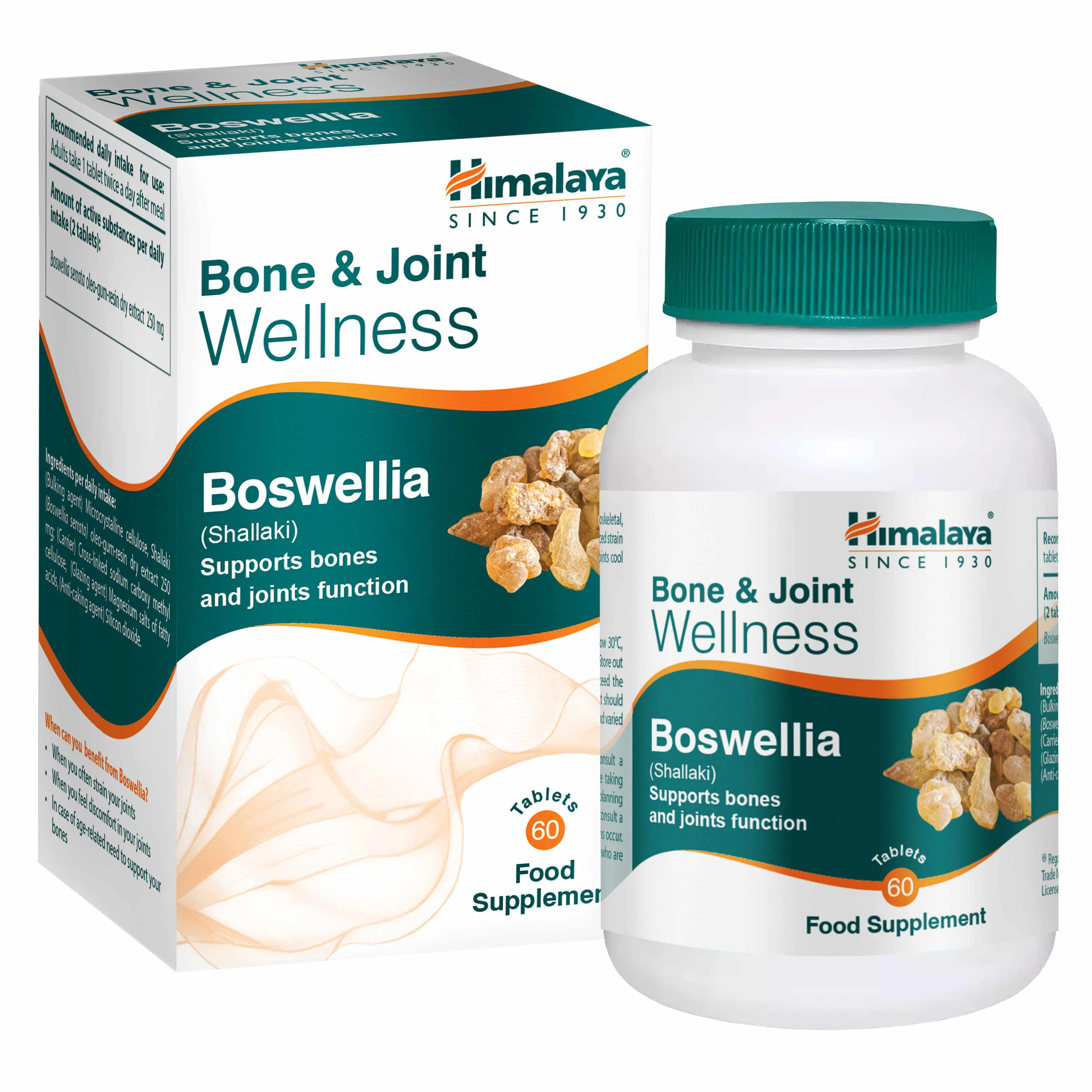Himalaya Bone & Joint Wellness Boswellia 60 tbl