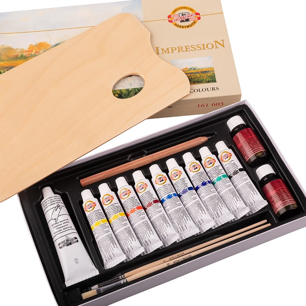 Sada olejových farieb IMPRESSION 10 x 16 ml