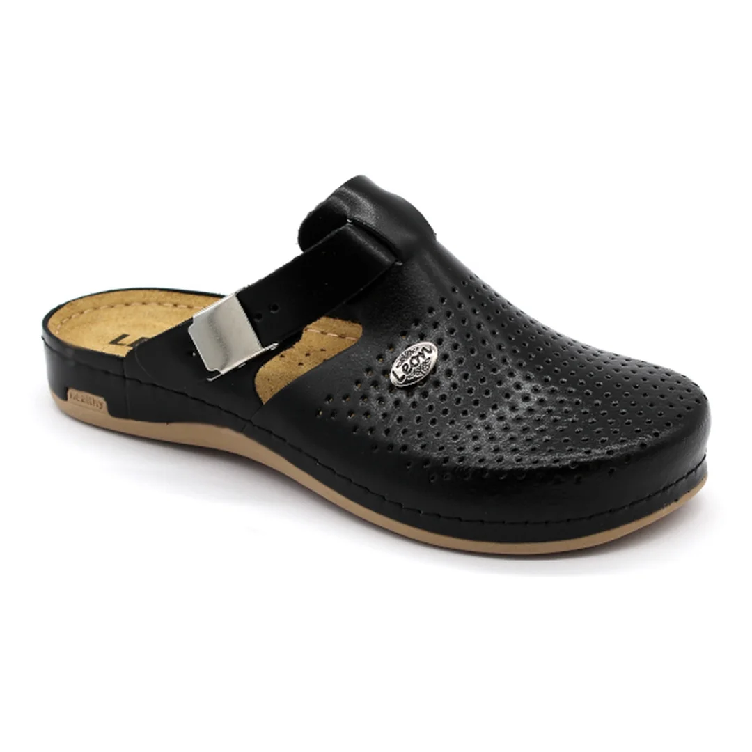 950 Dámska pracovná celokožená zdravotná obuv 41 - 26,5cm, sivá, 2,5 cm