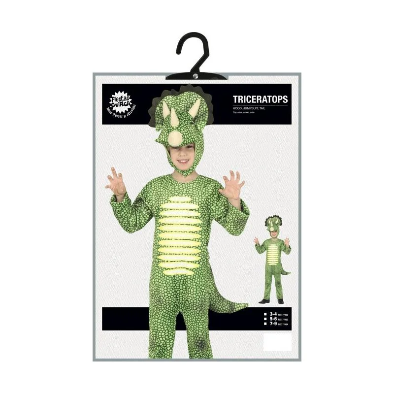 Kostým Dinosaurus Triceratops 7-9 rokov