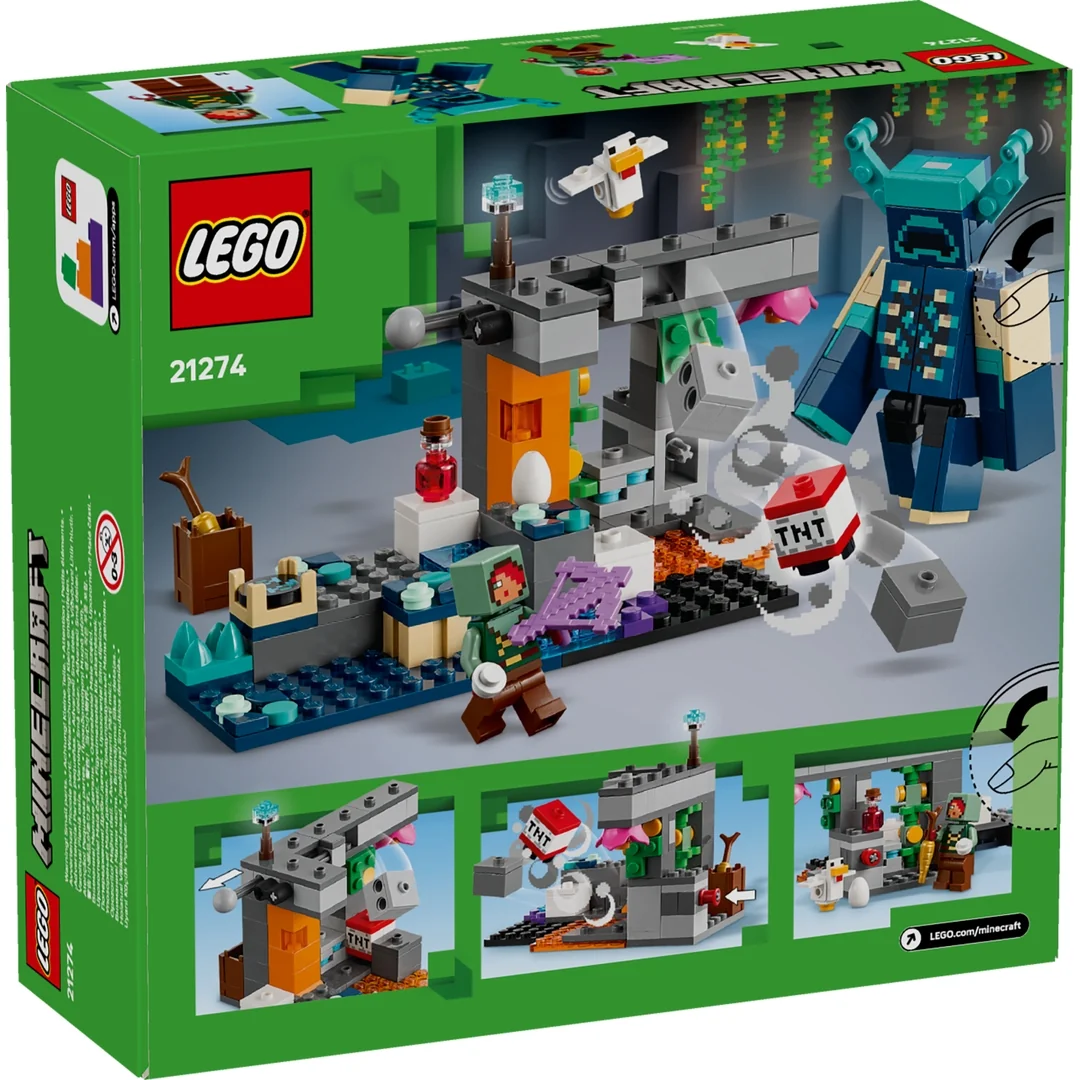 LEGO® Minecraft® 21274 Stretnutie so Strážcom