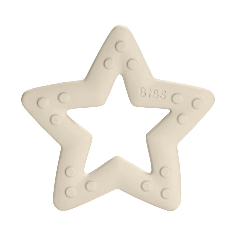 BIBS Baby Bitie hryzátko - Star Ivory Star - Ivory