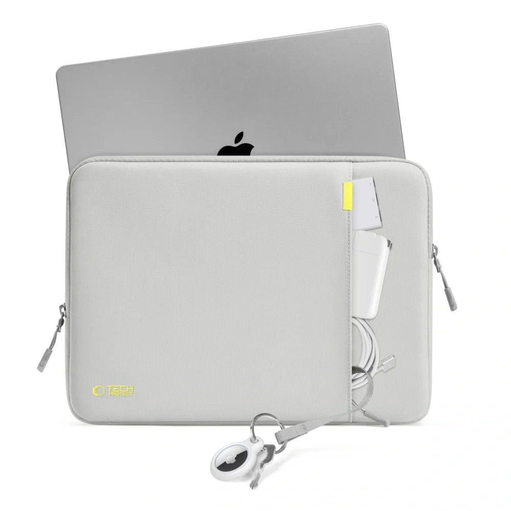 Tech-Protect Defender obal na notebook 13-14'', sivý