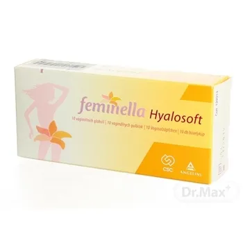 Feminella Hyalosoft 1×10 ks, vaginálne gulôčky