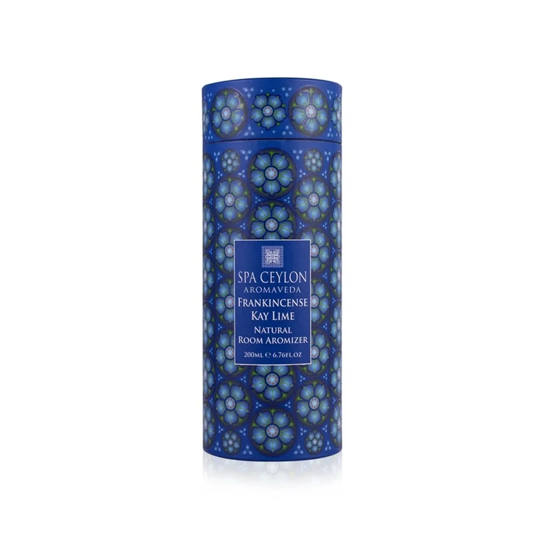 Prírodný izbový aróma difuzér Frankincense Kaffir Lime kadidlo a gáfrová