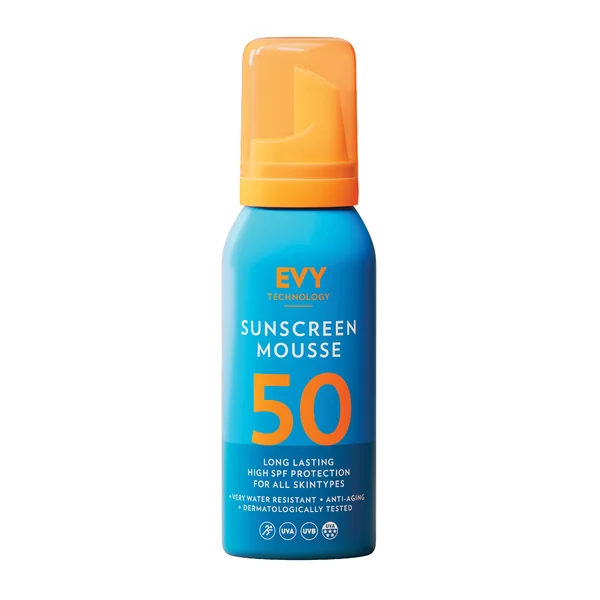 EVY Technology Opaľovacia pena SPF 50 na telo a tvár 100ml