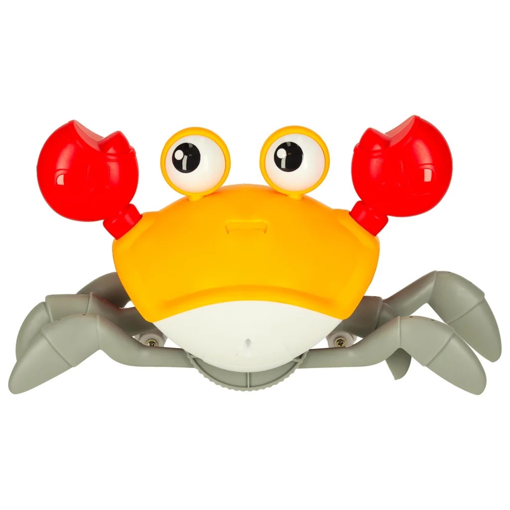 Krab hračka Interaktívny lezúci – USB nabíjanie, hudba, vyhýbanie prekážkam