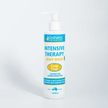 Grahams Natural Intensive Therapy Body Wash 1×250 ml, sprchový prípravok bez parfumácie a mydla
